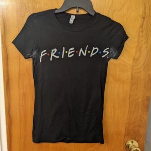 Friends black t-shirt, size S